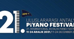 Uluslararası Antalya Piyano Festivali başlıyor