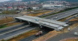Yeni Tembelova Köprüsü’nün kirişleri konuldu