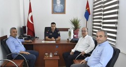 Belediye Başkanı Ulaş Yurdakul’dan İlçe Jandarma Komutanlığı’na Ziyaret