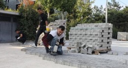 Mudanya Genelinde Beton Parke Çalışmaları Sürüyor