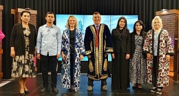Özbekistan Devlet Sanat ve Kültür Enstitüsünden, EÜ İletişim Fakültesine ziyaret