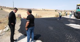 Başdeğirmen Yolu Asfaltlanıyor