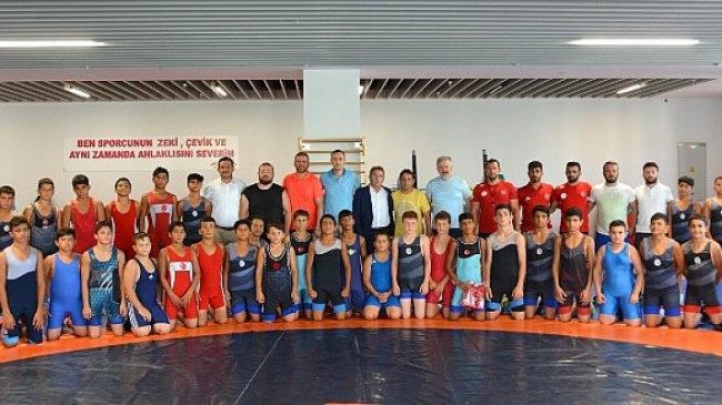 U13 Grekoromen Güreş Milli Sporcuları Aliağa’da Kampta