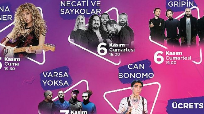 Balıkesir’in en büyük ücretsiz müzik festivali 10FEST başlıyor