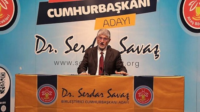 Birleştirici Cumhurbaşkanı Adayı Dr. Serdar Savaş’tan meclisteki muhalefet partilerine birleşme çağrısını yineledi.