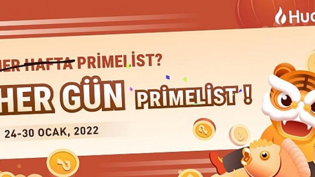 Huobi, Prime Fest’le 100 milyon dolar değerinde ödül dağıtacak
