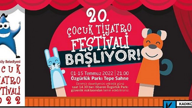 Kadıköy Çocuk Tiyatro Festivali Başlıyor