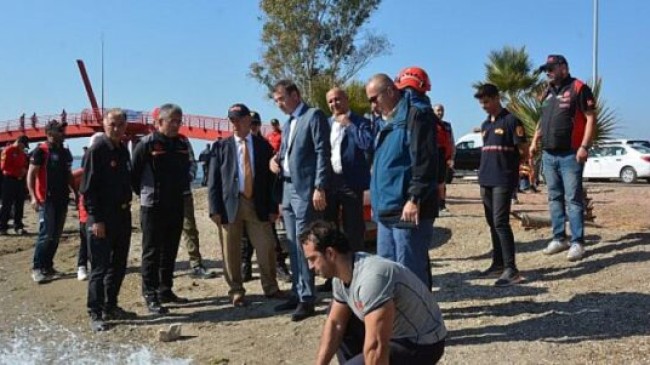 İzmir’de afet tatbikatı