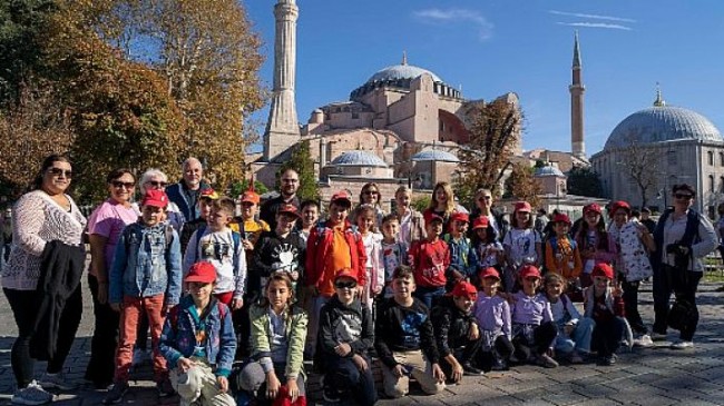Tepe Savunma ve Güvenlik TEGV’li çocuklarla İstanbul’un tarihi yerlerini gezdi