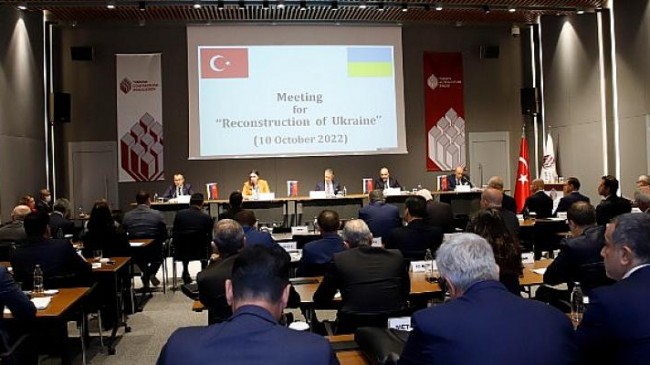 Türk müteahhitler Ukrayna’nın yeniden inşasına talip