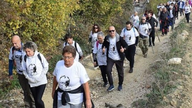 Doğa yürüyüşündeAta’yı andılar