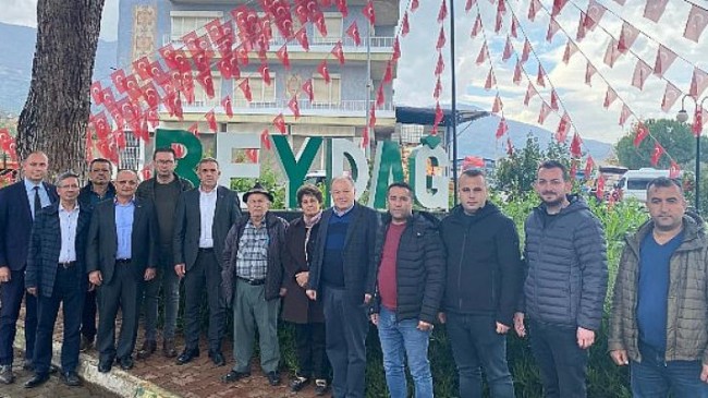Beydağ Belediye Başkanı Feridun Yılmazlar, Beydağ’ın Nazilli’ye bağlanacağı fikrine ilçedeki vatandaşlarla karşı çıktı