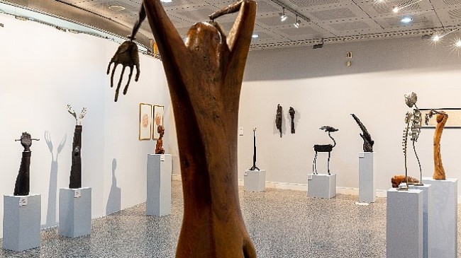 Saim Bugay'ın “Heykelin Sözü” Sergisi Kibele Sanat Galerisi'nde