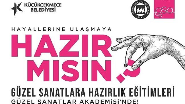 Küçükçekmece'de Herkes için Sanat! GSA'DA 29 Branşta Sanat Eğitimleri Başlıyor