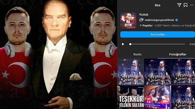 Mahmut Görgen'in “NUTUK” Şarkısı Instagram'da Viral Oldu!