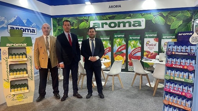 Aroma, Dubai Gulfood'da ürünlerini sektörle buluşturdu.