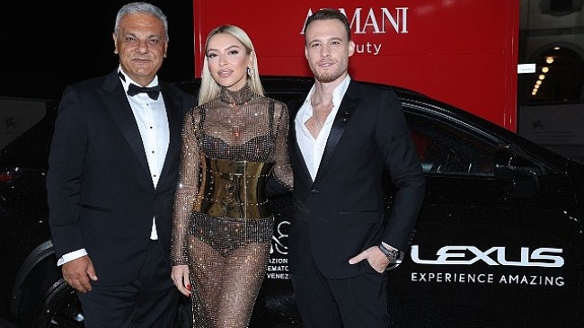 Lexus ile Venedik Film Festivali’nde Hadise ve Kerem Bürsin Rüzgarı