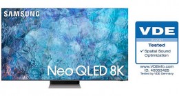 Samsung Neo QLED TV’ler, VDE’den “Mekânsal Ses Optimizasyonu” sertifikasını aldı