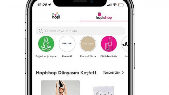 Hopishop sokaklarda yaşanan alışveriş keyfini telefona taşıyor