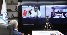 İki Kardeş Şehrin Başkanları, Video Konferans ile Buluştu