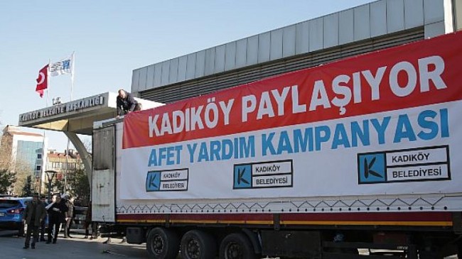 Kadıköy’den afet yardım kampanyası