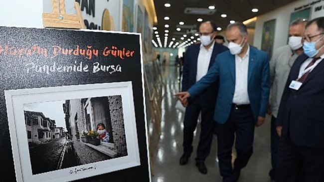 ‘Pandemide Bursa’ sergisi hastaneleri geziyor