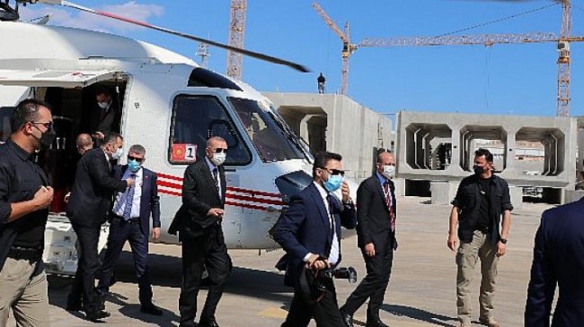 Türkiye Cumhuriyeti Cumhurbaşkanı Recep Tayyip Erdoğan Akkuyu NGS Sahasına Çalışma Ziyareti Gerçekleştirdi