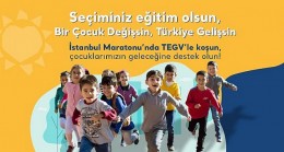 7 Kasım’da İstanbul Maratonu’nda TEGV ile çocukların eğitimine koşun