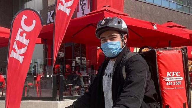 KFC Türkiye’de Bisikletli Kurye Dönemi Başladı