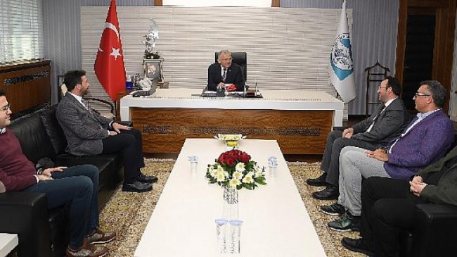 Başkan Büyükkılıç, MÜSİAD Kayseri’nin Yeni Yönetimini Kabul Etti