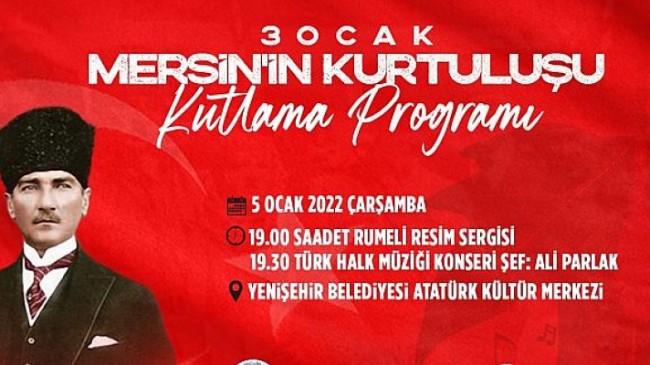 Kurtuluşun 100. Yılı Yenişehir’de türkülerle kutlanacak