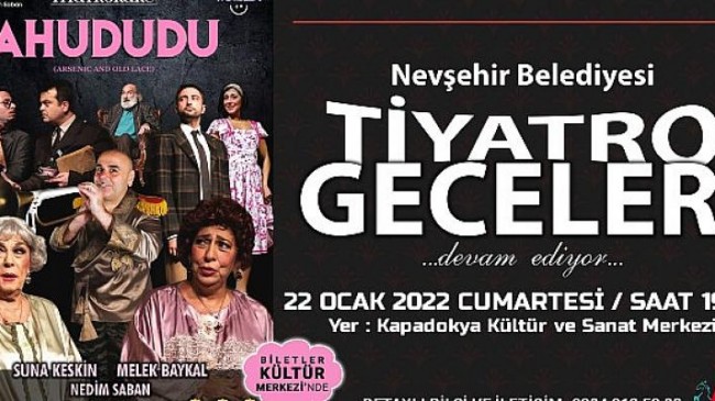 Nevşehir’de Tiyatro Şöleni Devam Ediyor