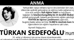 Türk Eğitim Vakfı (TEV)’dan Türkan Sedefoğlu için YouTube’ta anma töreni