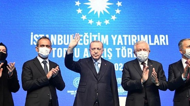 Cumhurbaşkanı Erdoğan: “122 Yeni Okulumuz İstanbul’a Hayırlı Olsun”