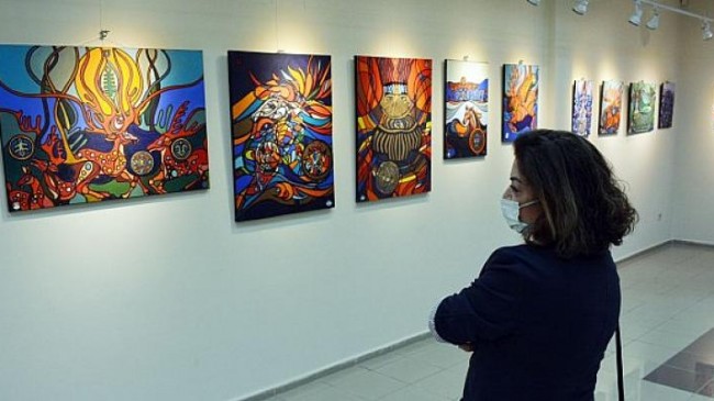 “Anadolu’nun Renkleri” sergisi MÖTBE’de sanatseverlerle buluştu