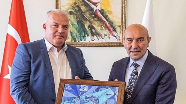 Başkan Soyer Delçevo Belediye Başkanı’nı ağırladı