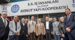 Başkan Soyer Gaziemir Aktepe ve Emrez kentsel dönüşüm alanı birinci etabının lansmanına katıldı