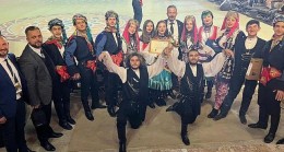 İnegöl Belediyesi Halk Dansları Topluluğu Özbekistan’da 3. Oldu