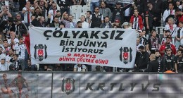 Beşiktaş-Fenerbahçe Derbisinde Anlamlı Pankart