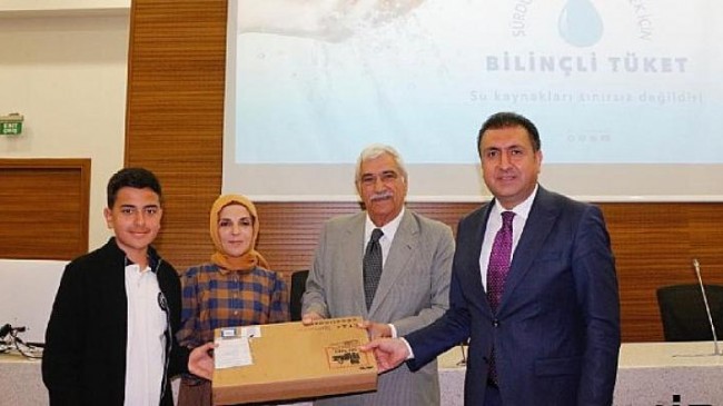 İzmir İl Milli Eğitim Müdürlüğünde ‘Sürdürülebilir Gelecek İçin Suyumuzu Bilinçli Tüketelim Proje Yarışması’ Ödül Töreni Gerçekleştirildi