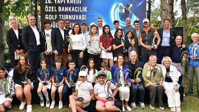 Yapı Kredi Özel Bankacılık Golf Turnuvası’nda Kupalar 16. Kez Sahiplerini Buldu