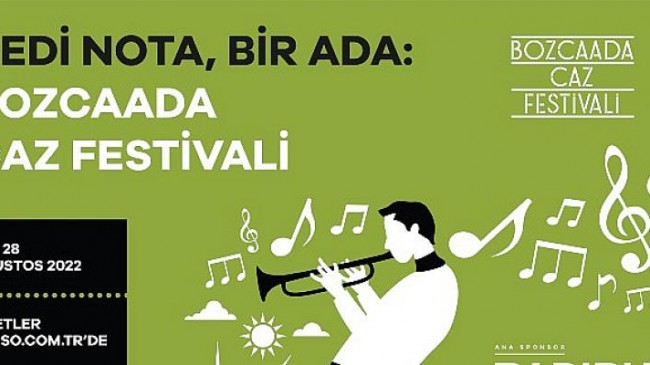 Paribu ana sponsorluğunda “Yedi nota, bir ada: Bozcaada Caz Festivali”