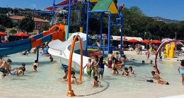 Aydınlılar Tekstil Park’ta Yer Alan Çocuk Aquaparkına Akın Etti