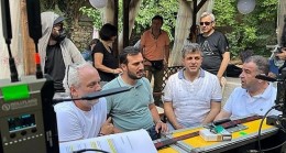 Bağcılar Belediye Başkanı Abdullah Özdemir, Üsküp’te Balkan Ninnisi dizisinin setini ziyaret etti