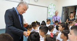 Başkan Engin, Miniklerin Okul Heyecanına Ortak Oldu