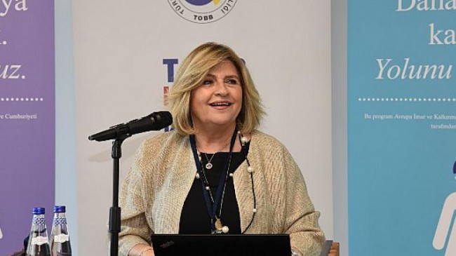 İzmirli kadın yöneticiler,  EBRD tarafından uygulanan Kadın İşletmelerine Finansman ve Danışmanlık Desteği Programı için İzmir Ticaret Borsası ev sahipliğinde bir araya geldi