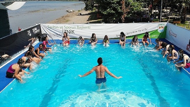 İznik'te 10 branşta yaz spor okulları başlıyor