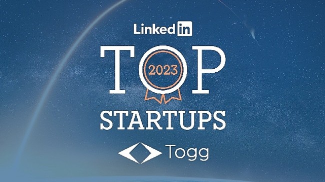 Togg, LinkedIn En İyi Startup'lar Listesinde Zirvede
