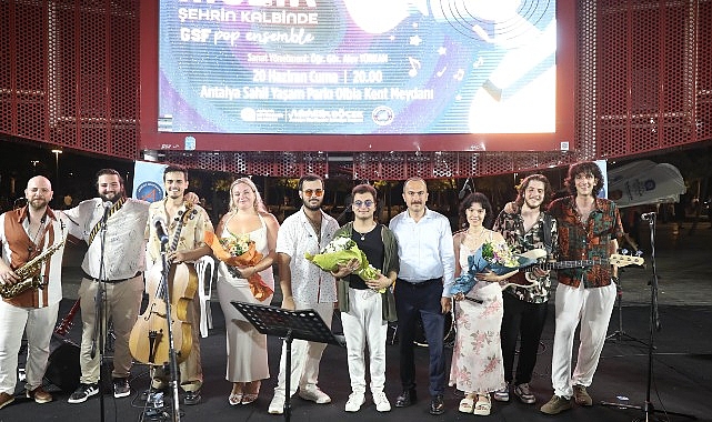 Akdeniz akşamları ‘Müzik Şehrin Kalbinde’ konseriyle renkleniyor