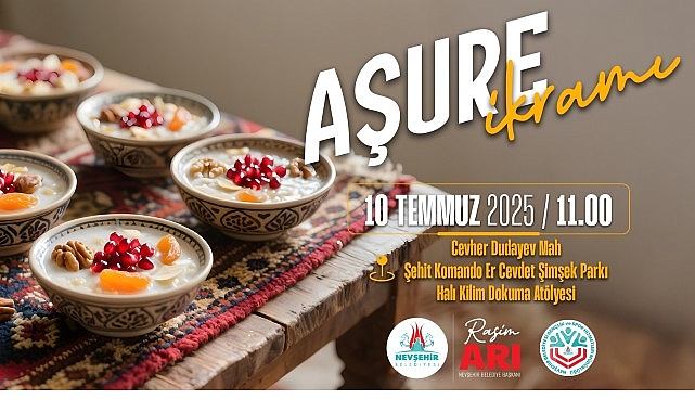 Nevşehir Belediyesi Kursiyerlerimiz Aşure İkram Edecek